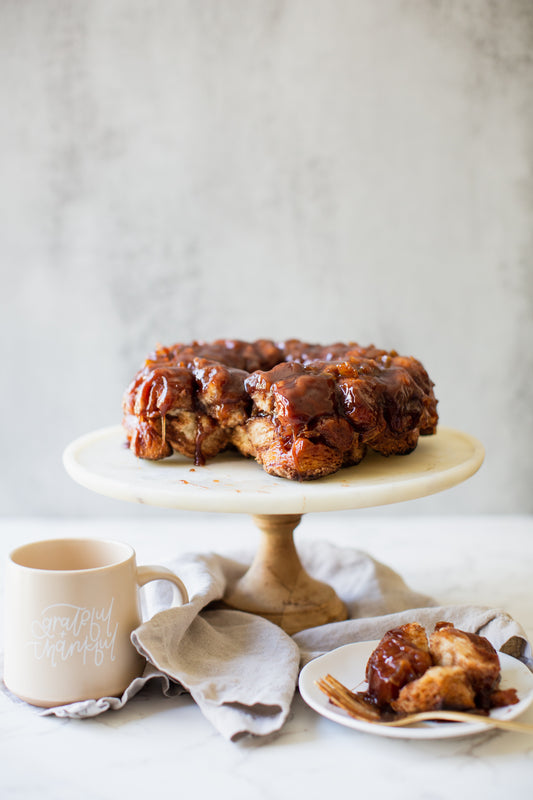 Apple Fritter Pull Apart Bread