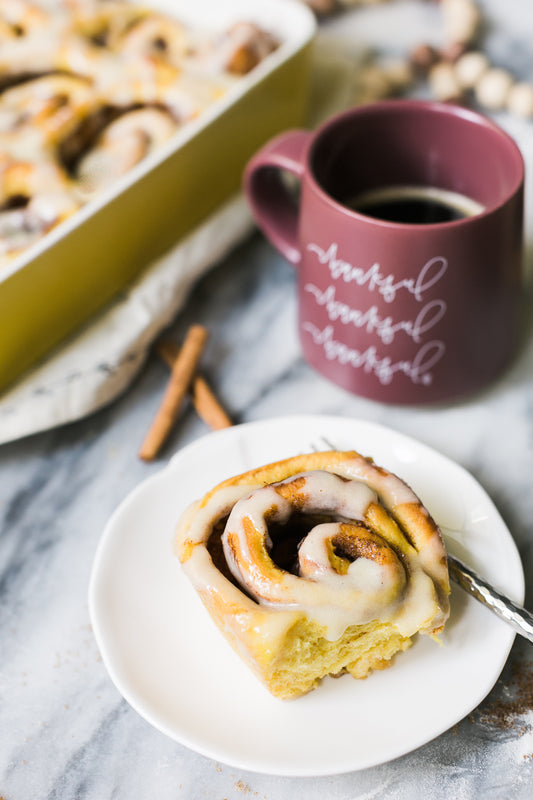 Overnight Pumpkin Cinnamon Rolls