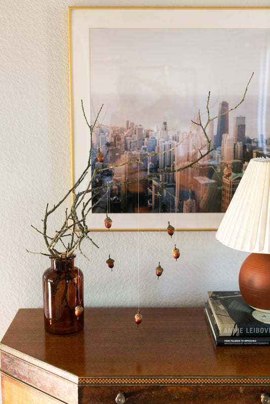 Easy Fall Branch & Acorn Decor