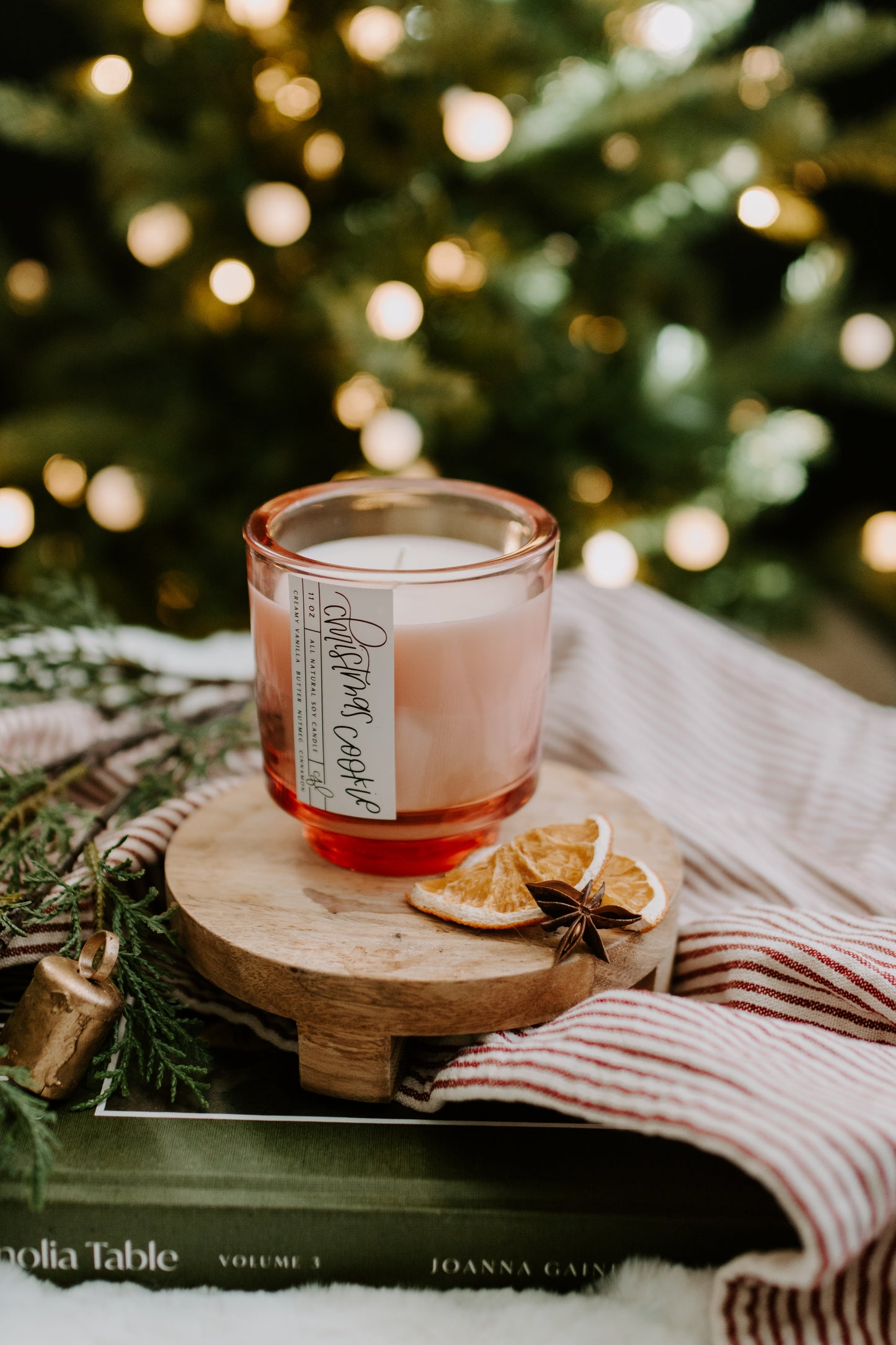 Christmas Cookie Candle