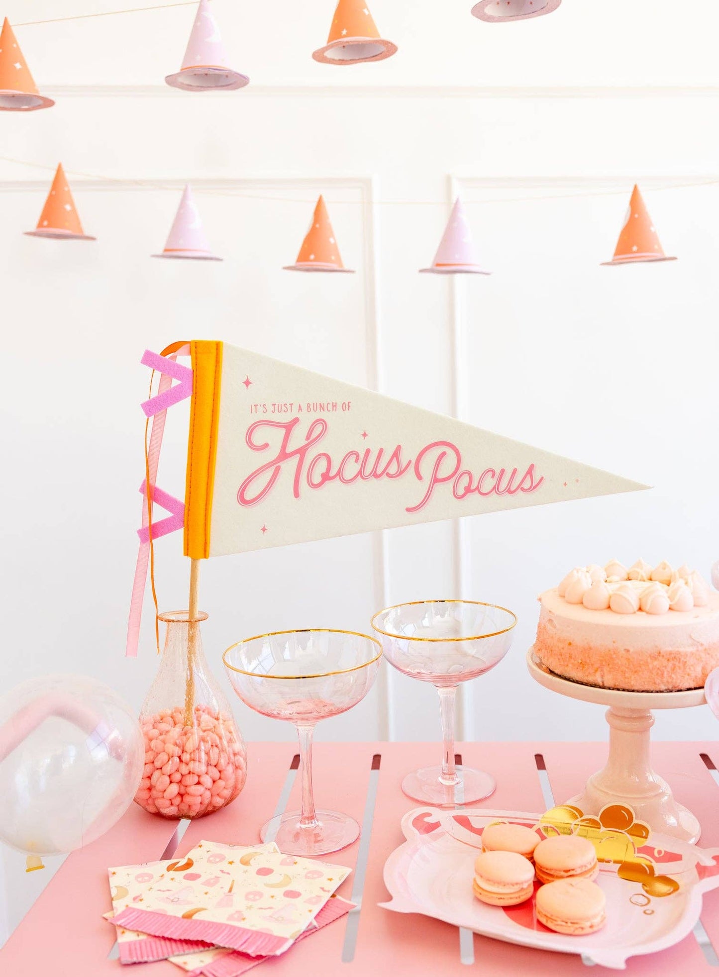 Hocus Pocus Felt Pennant