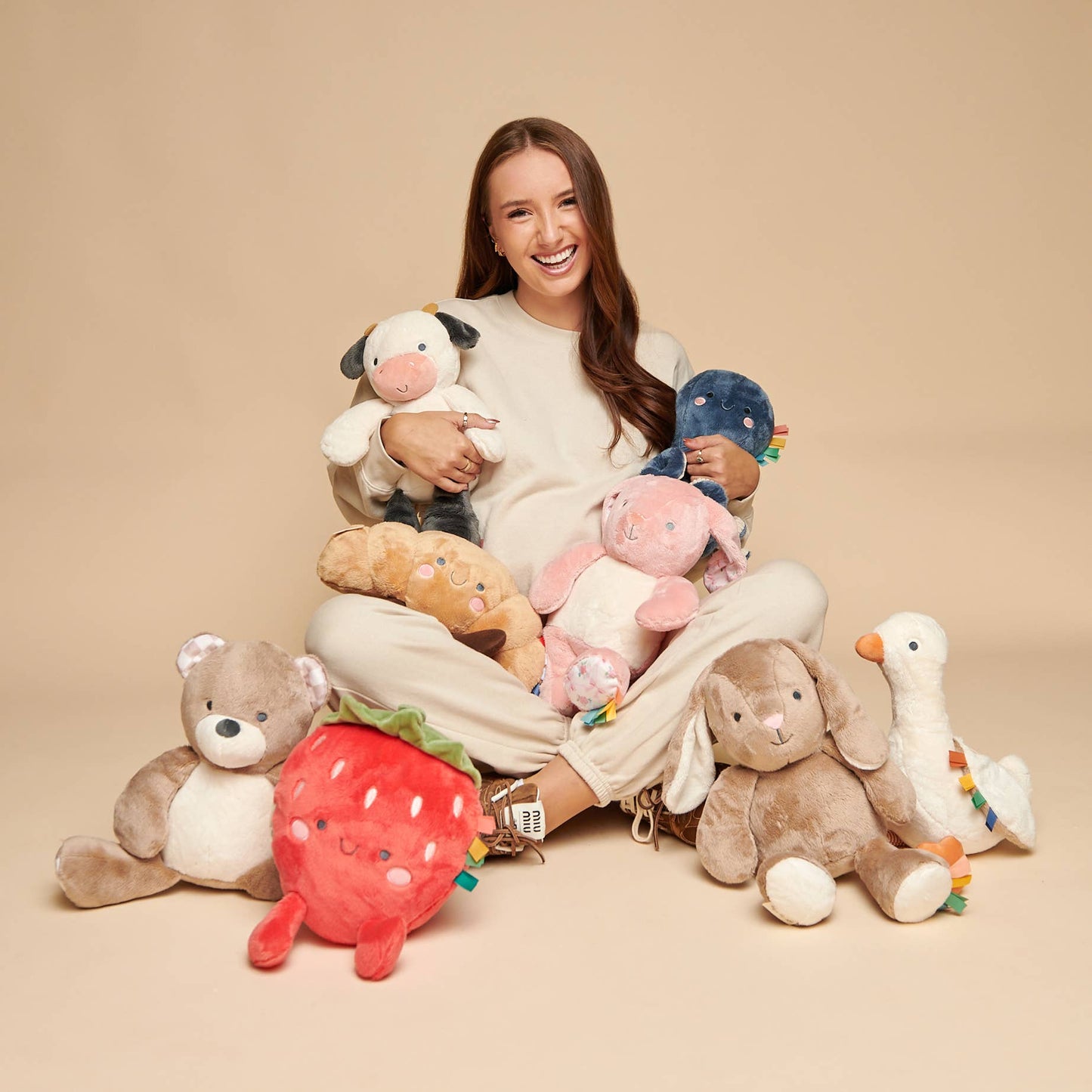 Chloe the Croissant Sweetie Snuggles™ Plush