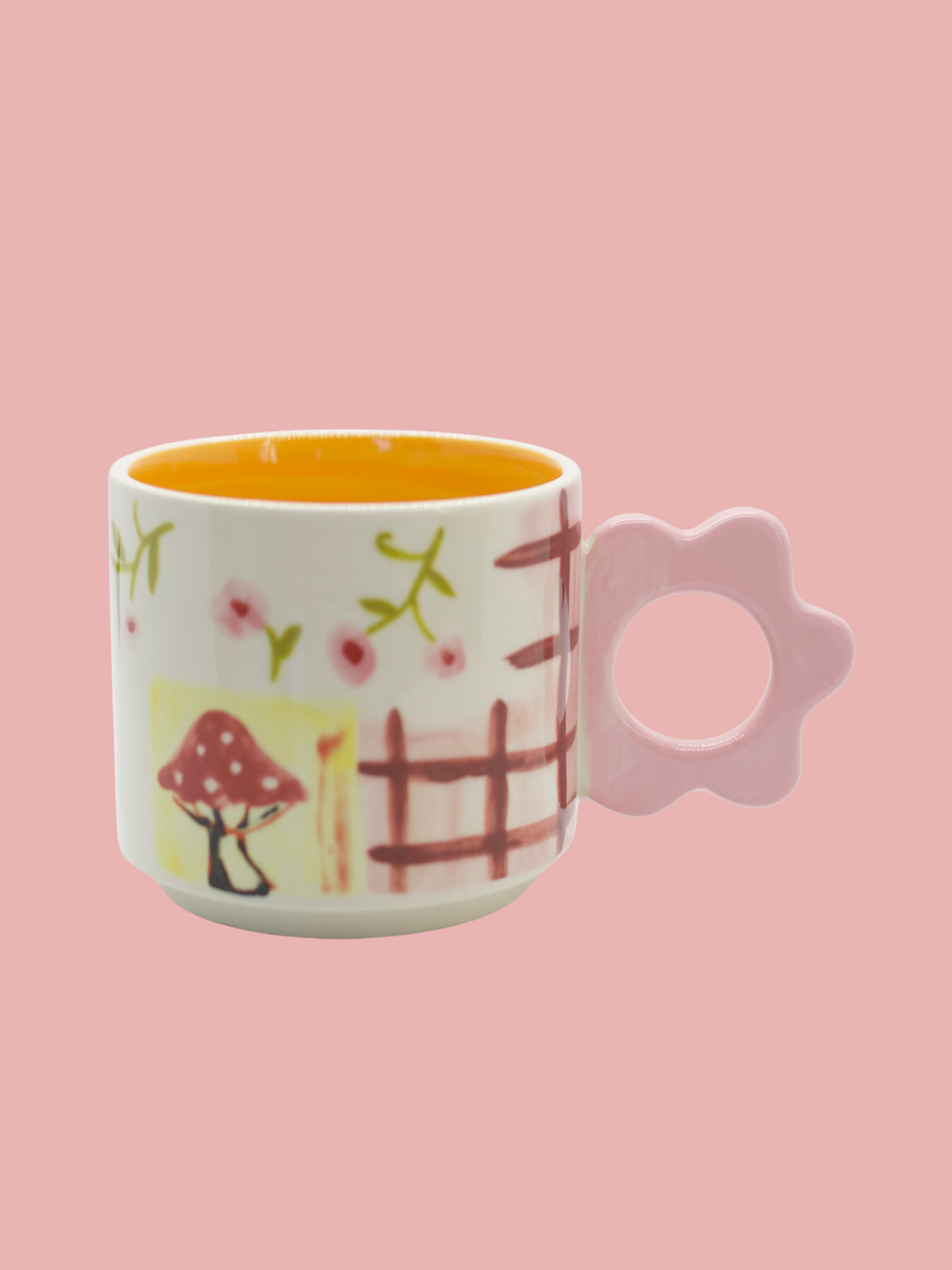 Blooming Stripes Mug - 15 oz