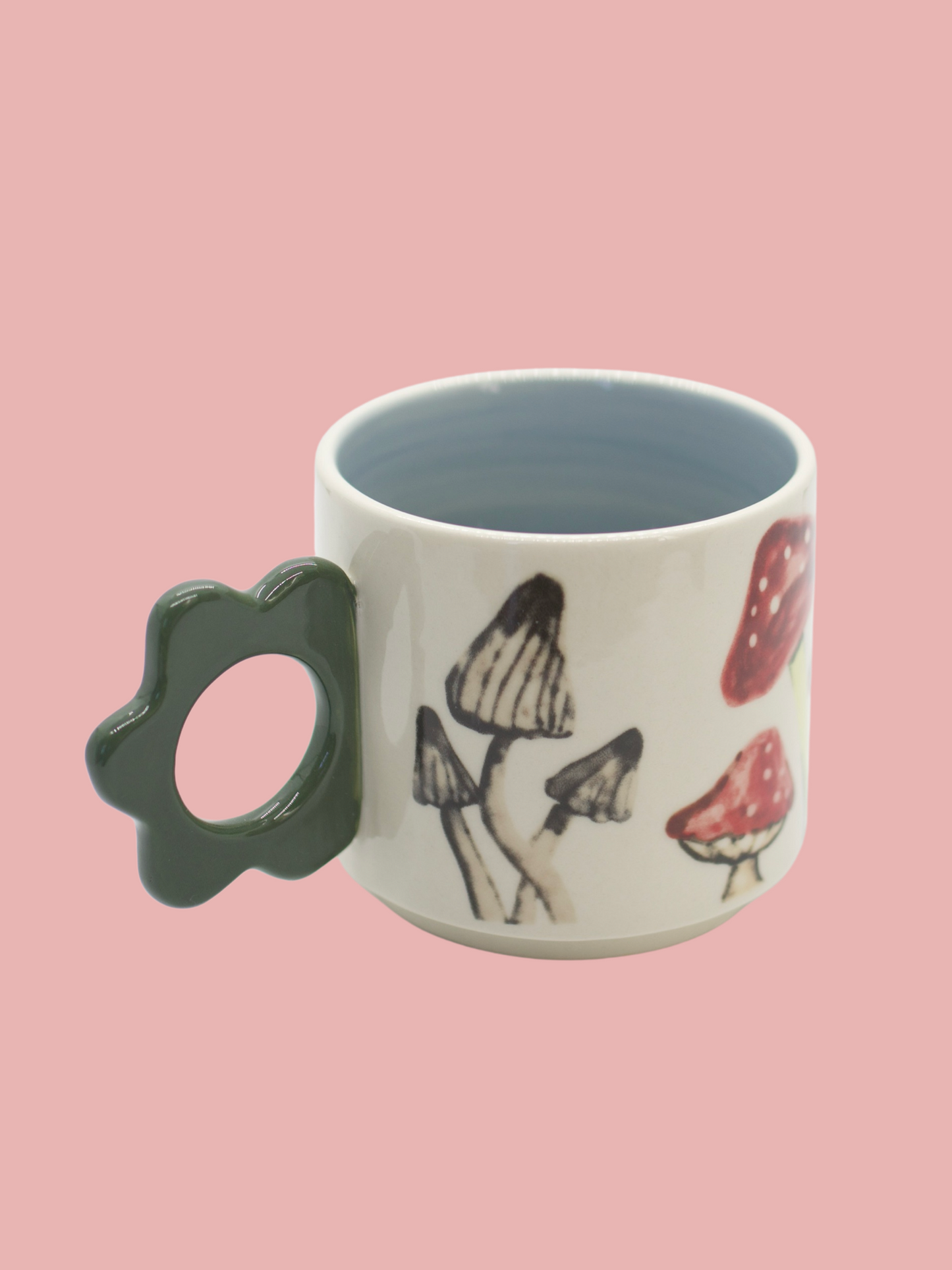 Mushroom Meadow Mug - 15 oz