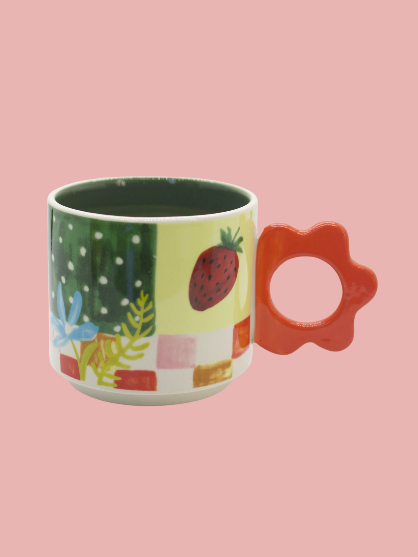 Cherry Picnic Mug - 15 oz