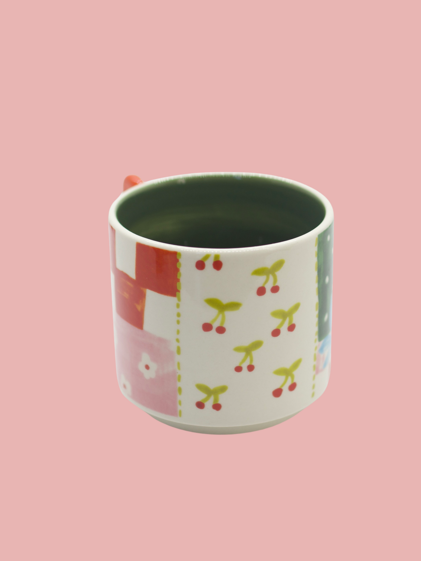 Cherry Picnic Mug - 15 oz