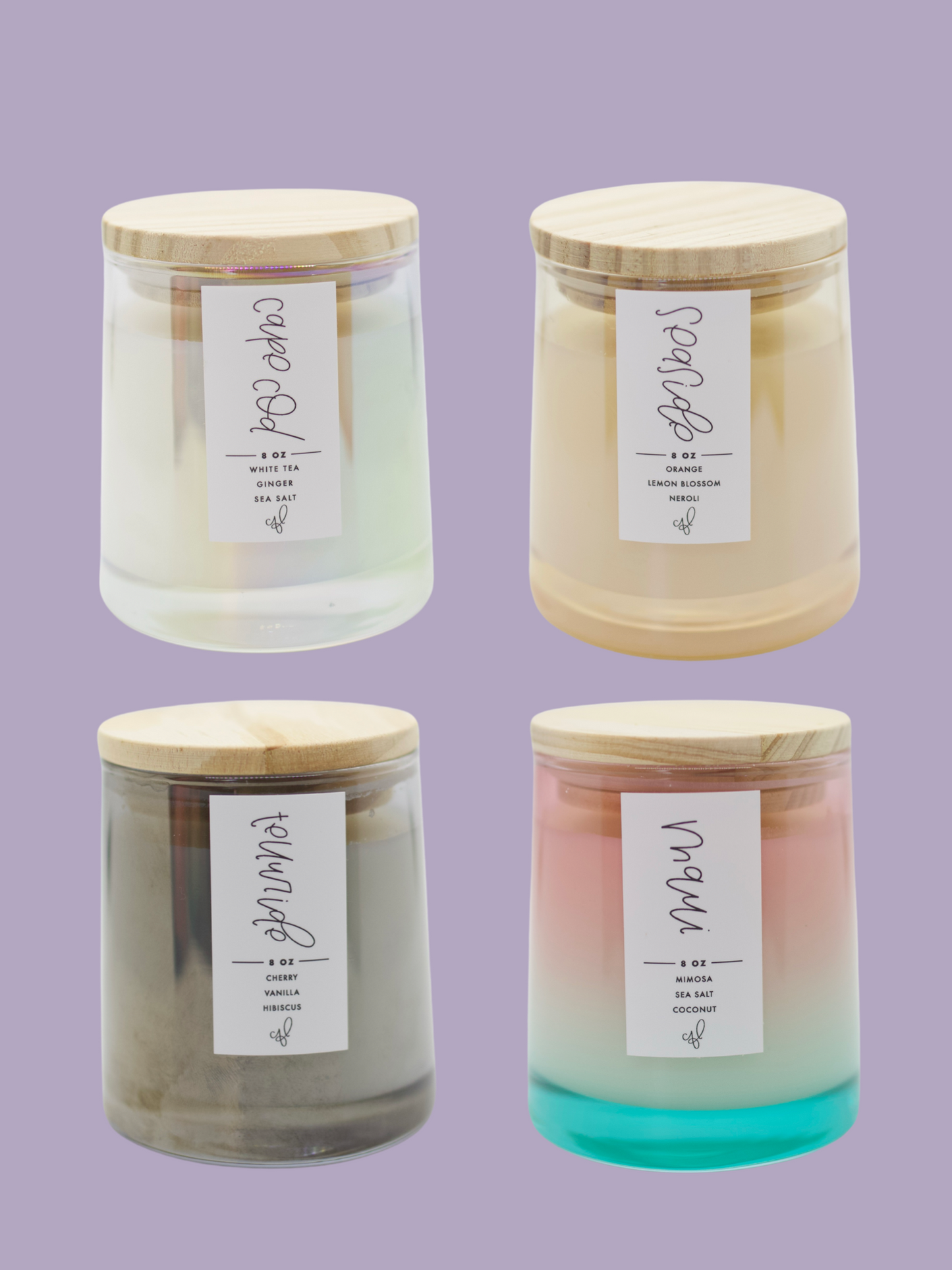 The Getaway Collection Candles - Full Set