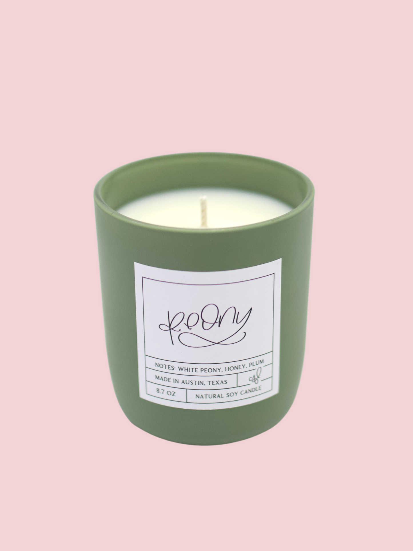 Peony Candle