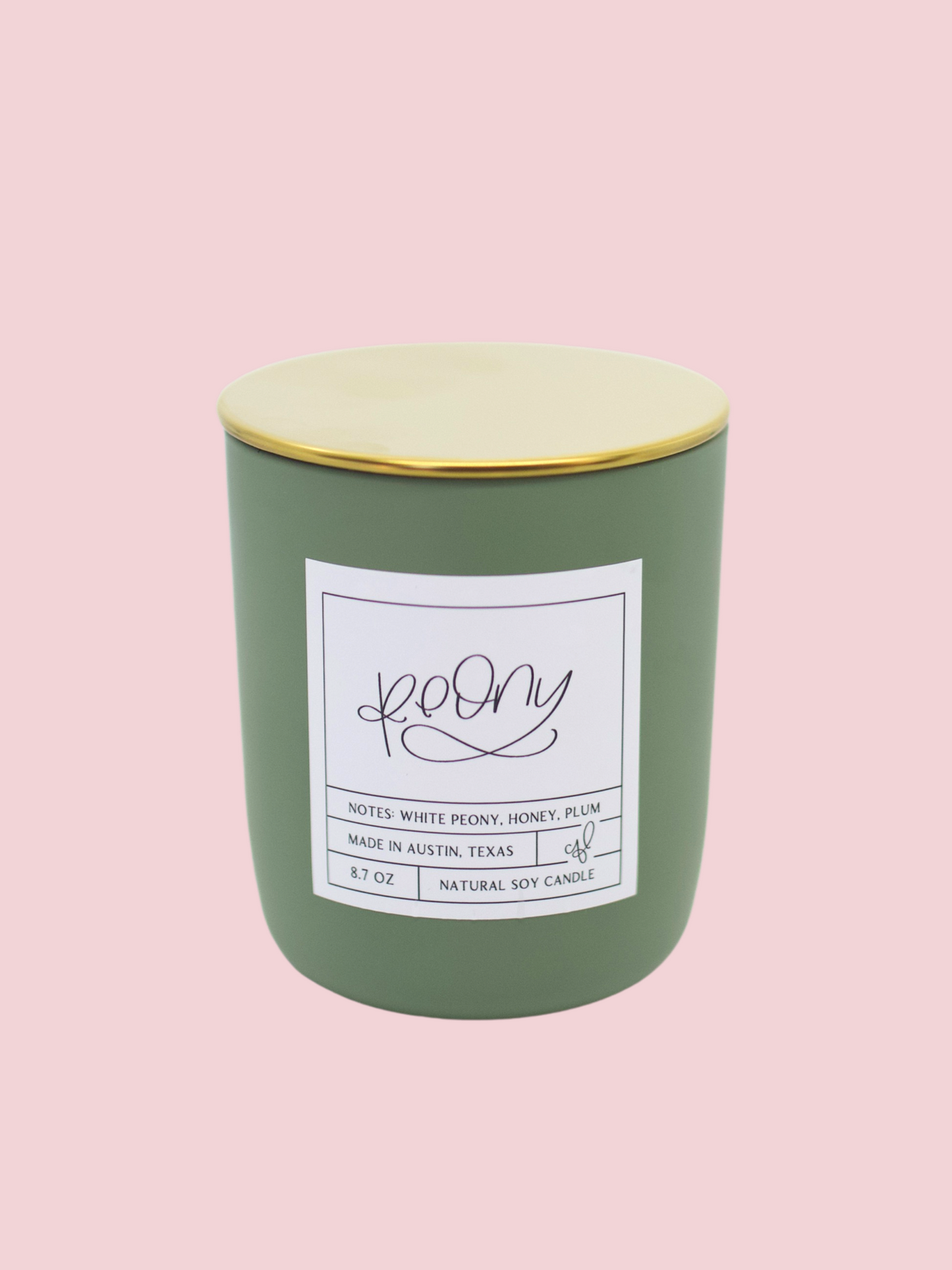 Peony Candle