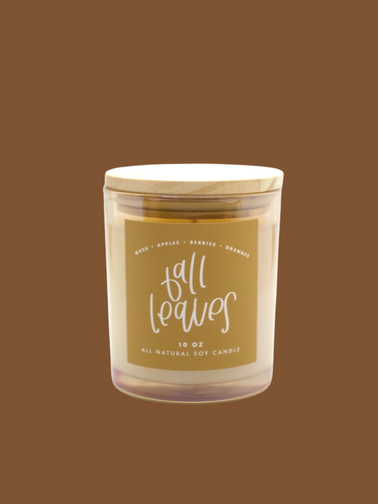 Fall Leaves 10oz Candle