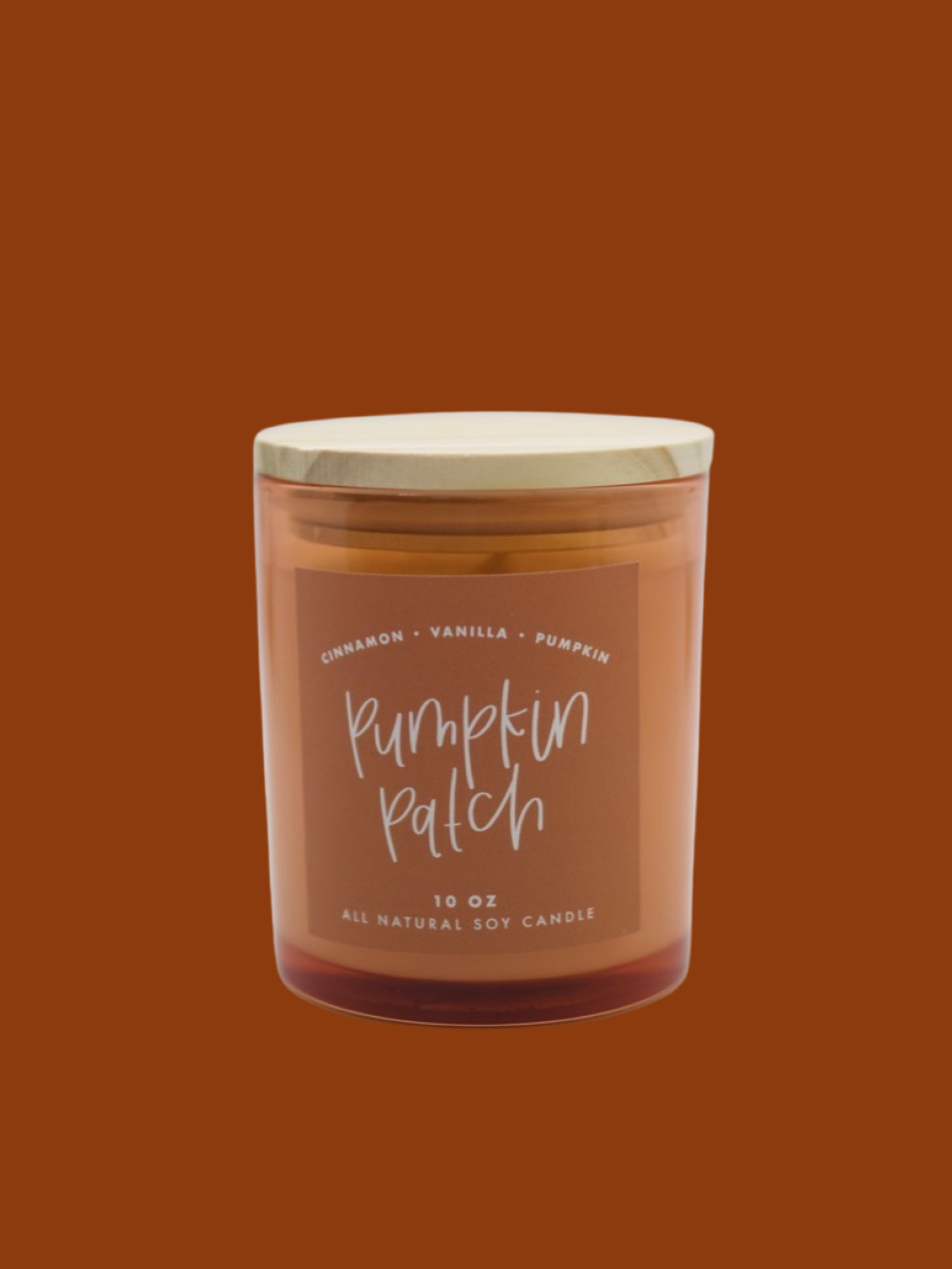 Pumpkin Patch Soy Candle in Ceramic Jar | Joy Lane Farm