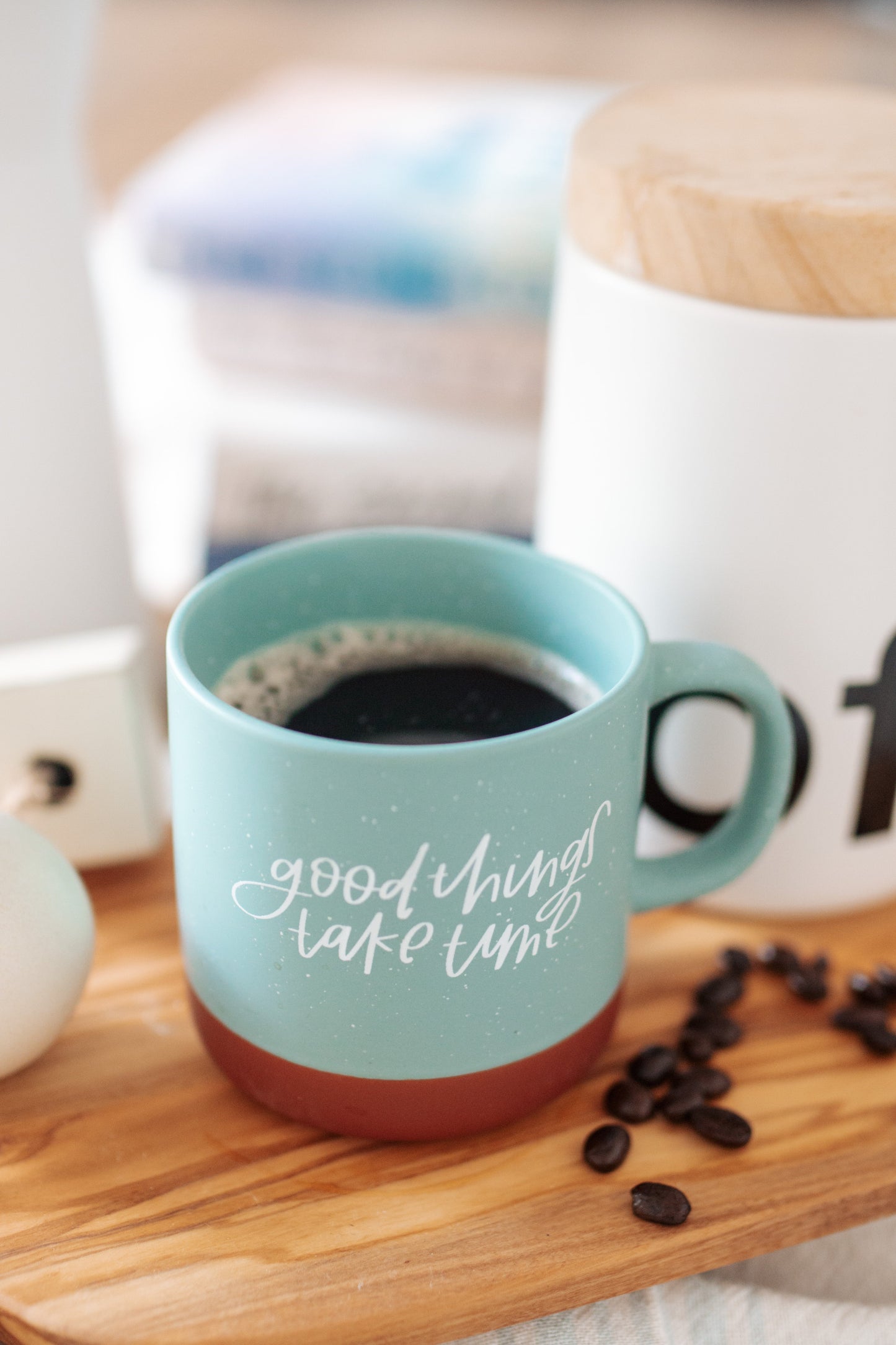 IMPERFECT Good Things Take Time Mug