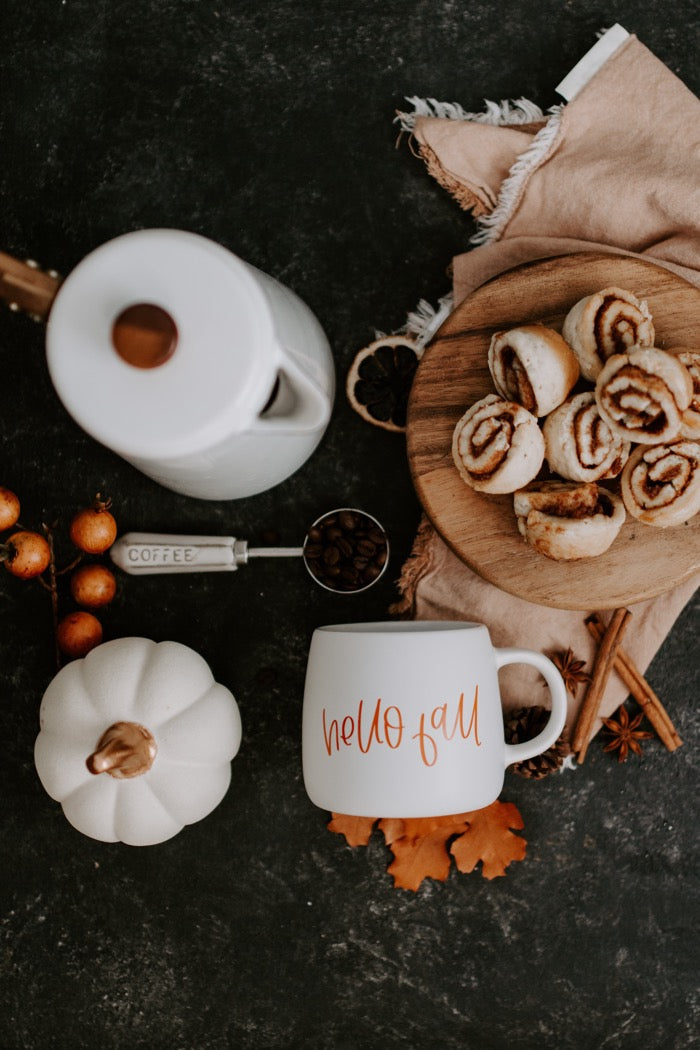 IMPERFECT Hello Fall Mug