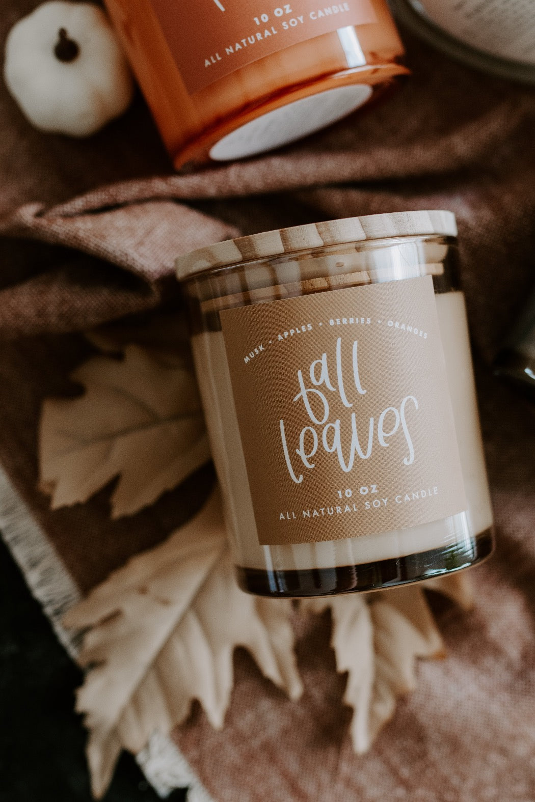 Fall Leaves 10oz Candle (NEW)
