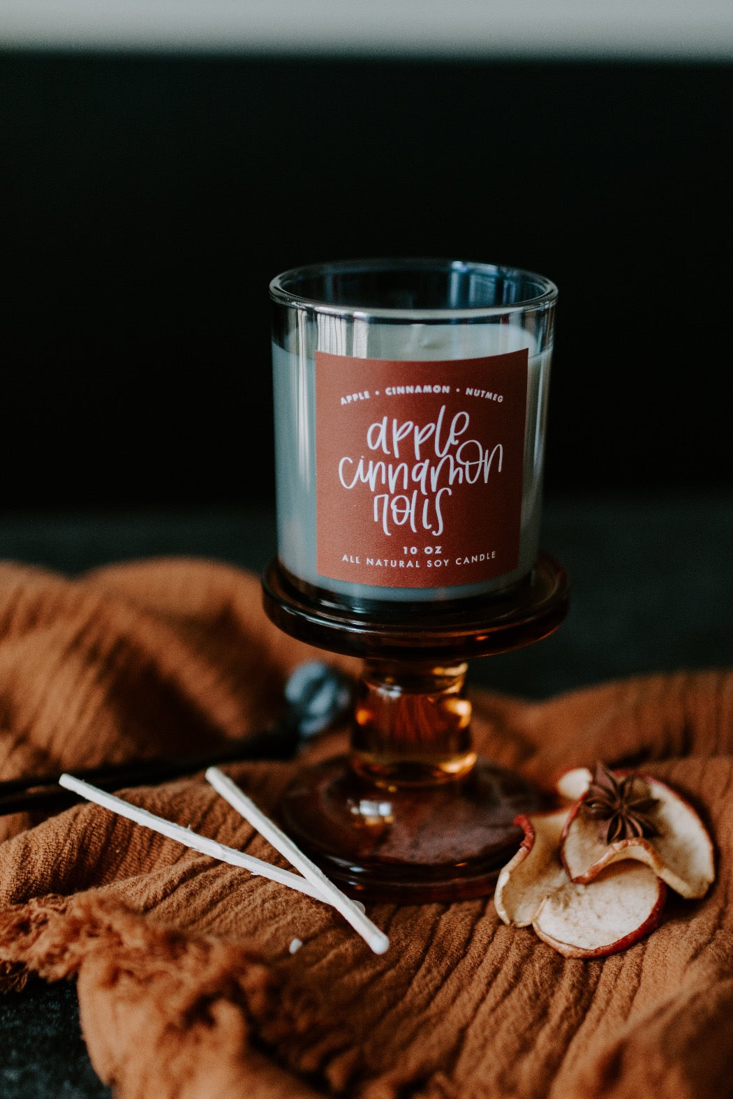 Apple Cinnamon Rolls 10oz Candle (NEW)