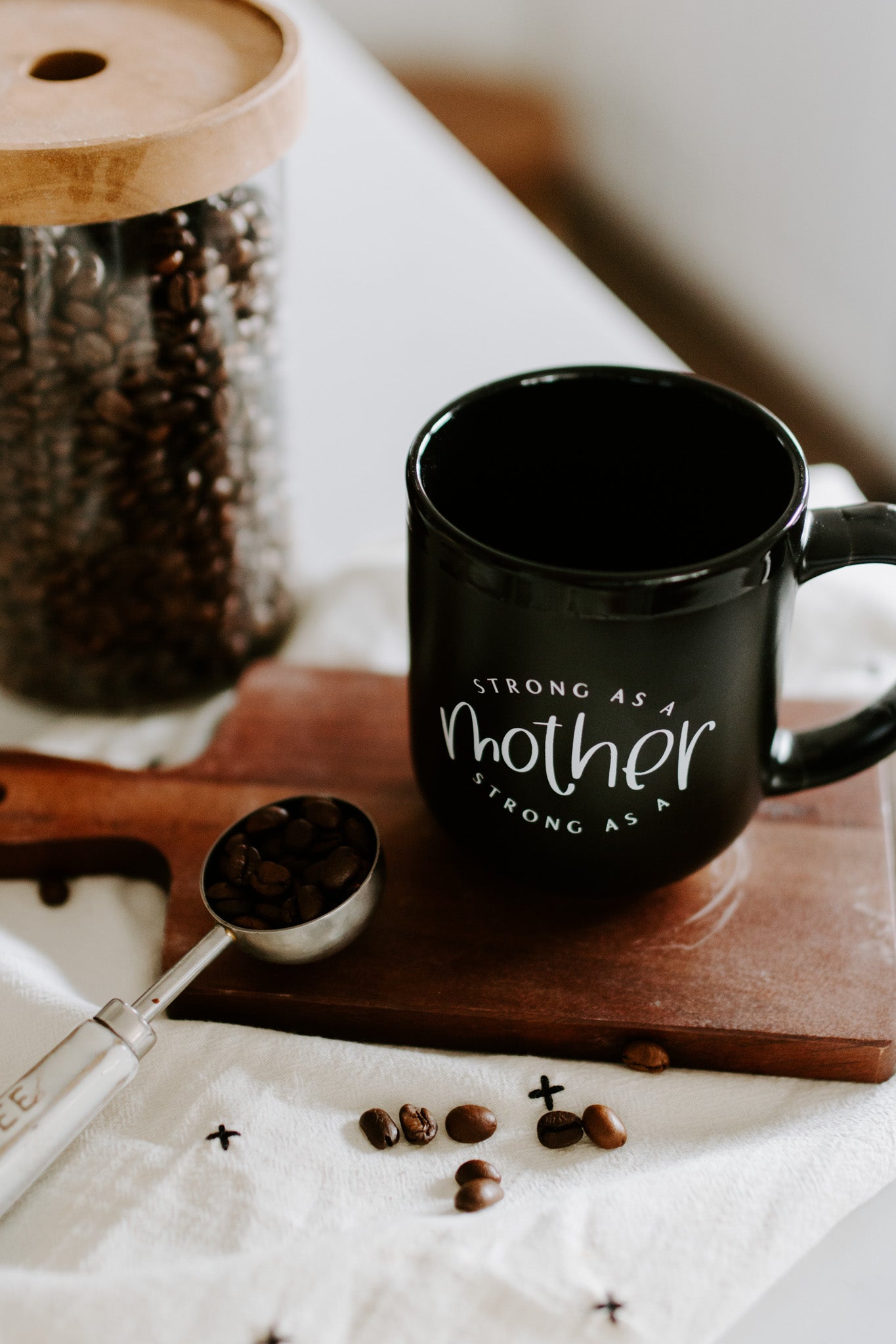 Strong/Tired as a Mother Dual Sided Mug