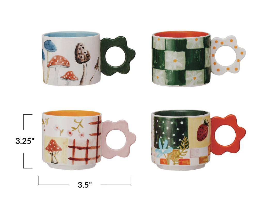 Cherry Picnic Mug - 15 oz