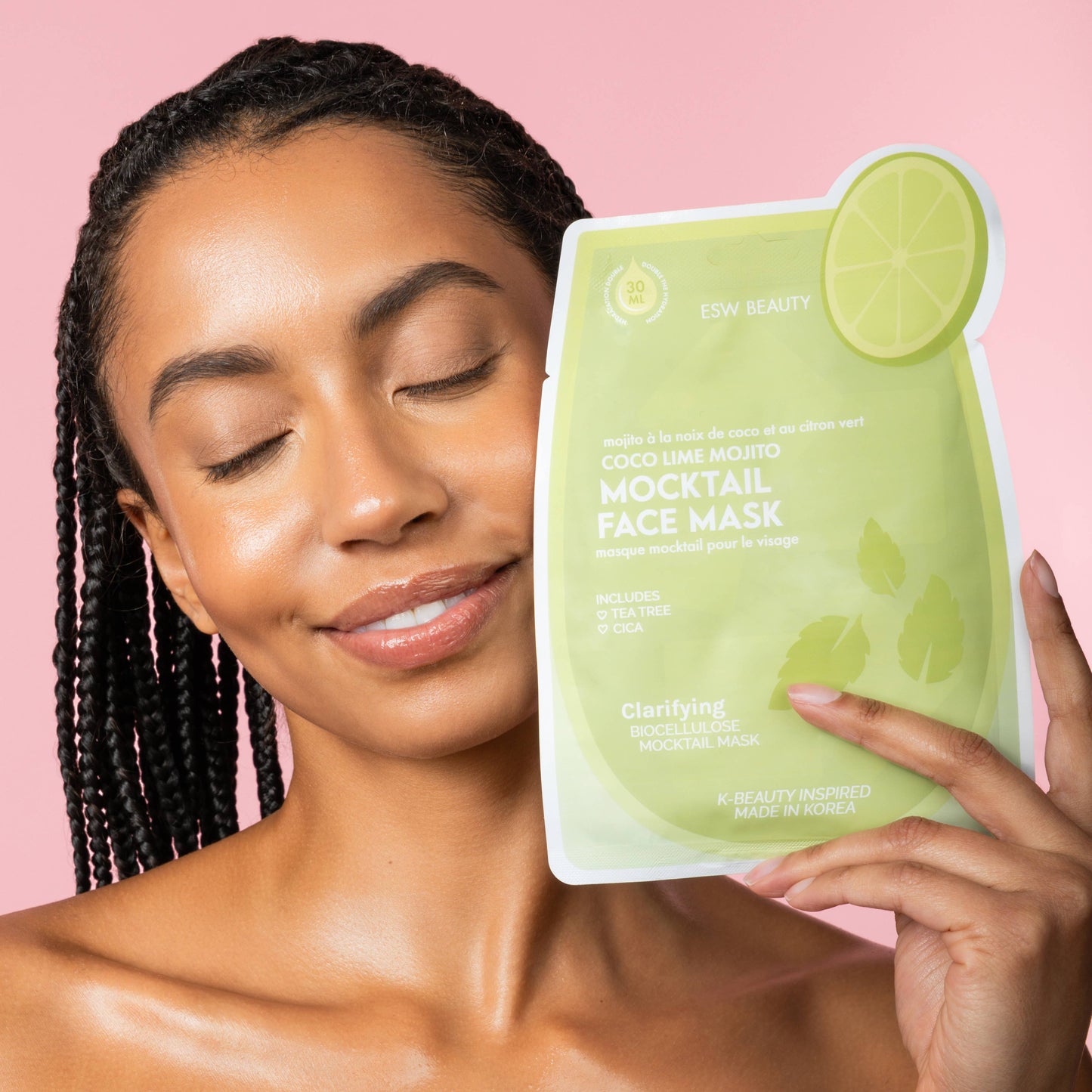 Coco Lime Mojito Clarifying Biocellulose Mocktail Mask