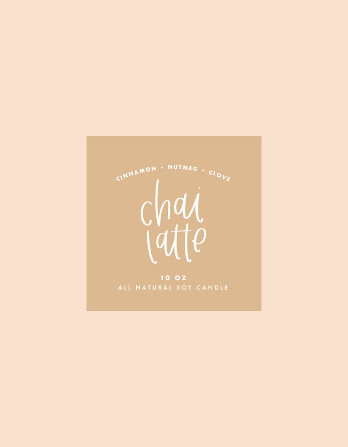 Chai Latte 10oz Candle (NEW)