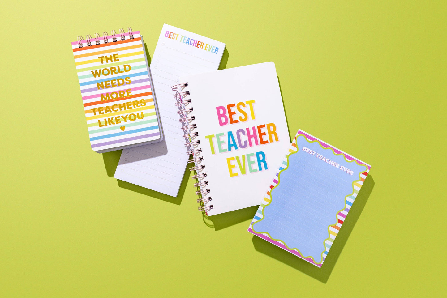 Teacher Small Spiral Top Notebook - 200 Pages