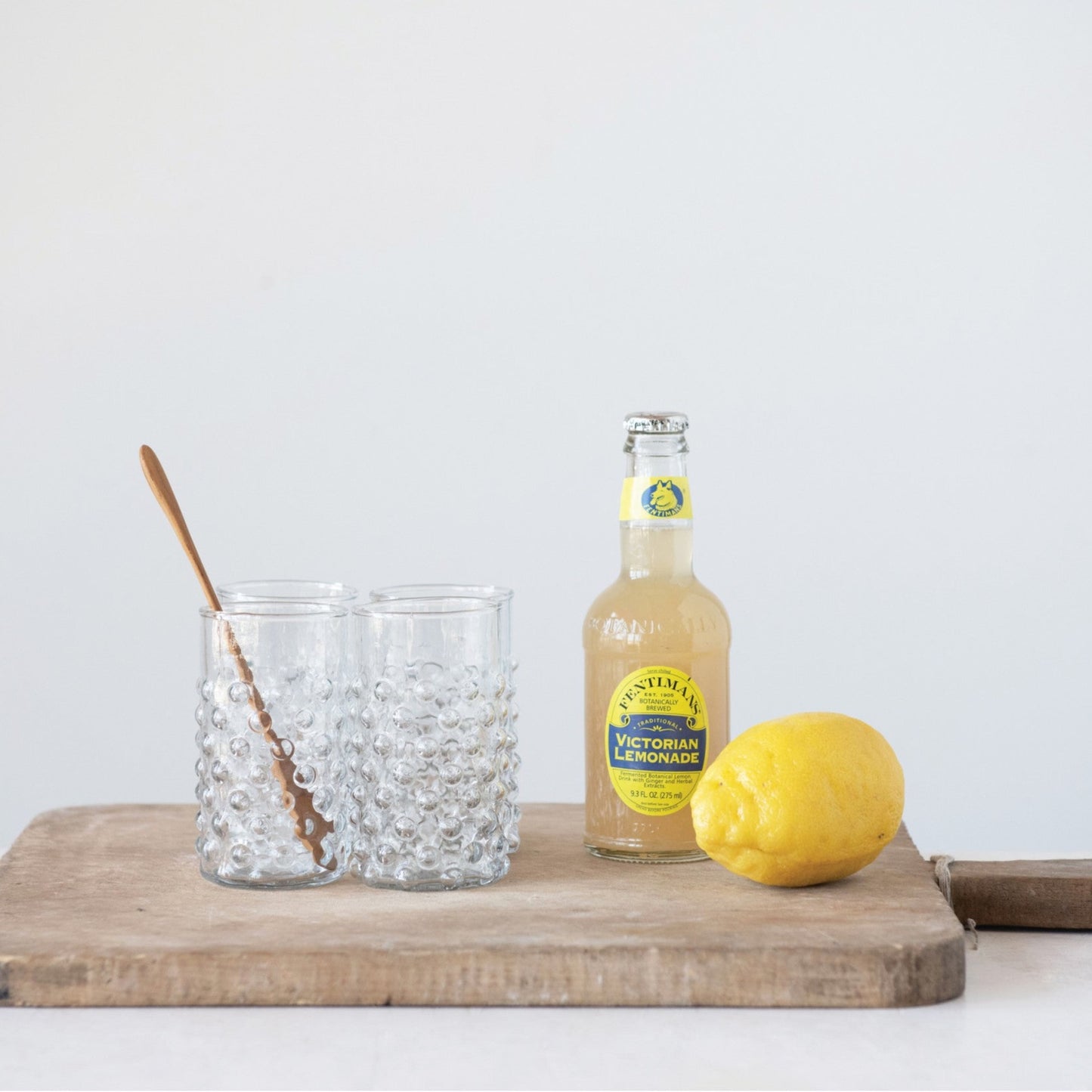 Hobnail Drinking Glass - 12 oz