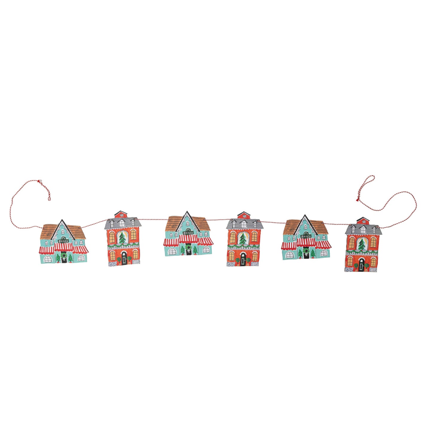 Holiday House Paper Garland