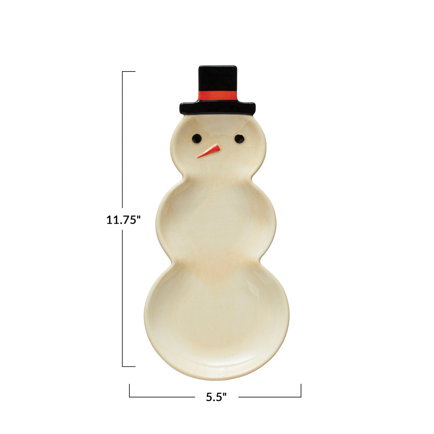 Snowman Platter