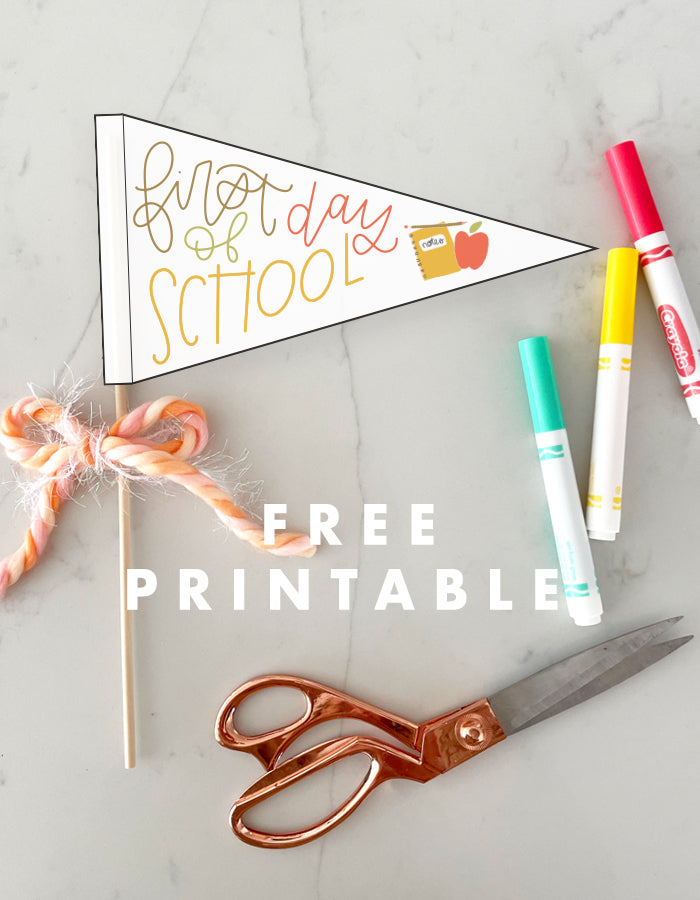 FREE Back to School Printable