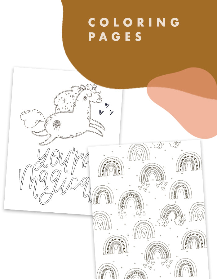 Coloring Pages - Set 2 - Chalkfulloflove