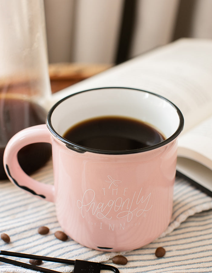 Dragonfly Inn Pink Mug