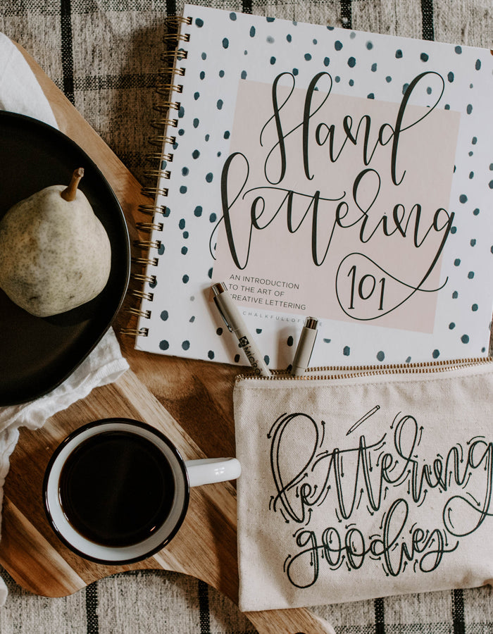 Hand Lettering 101 - Chalkfulloflove