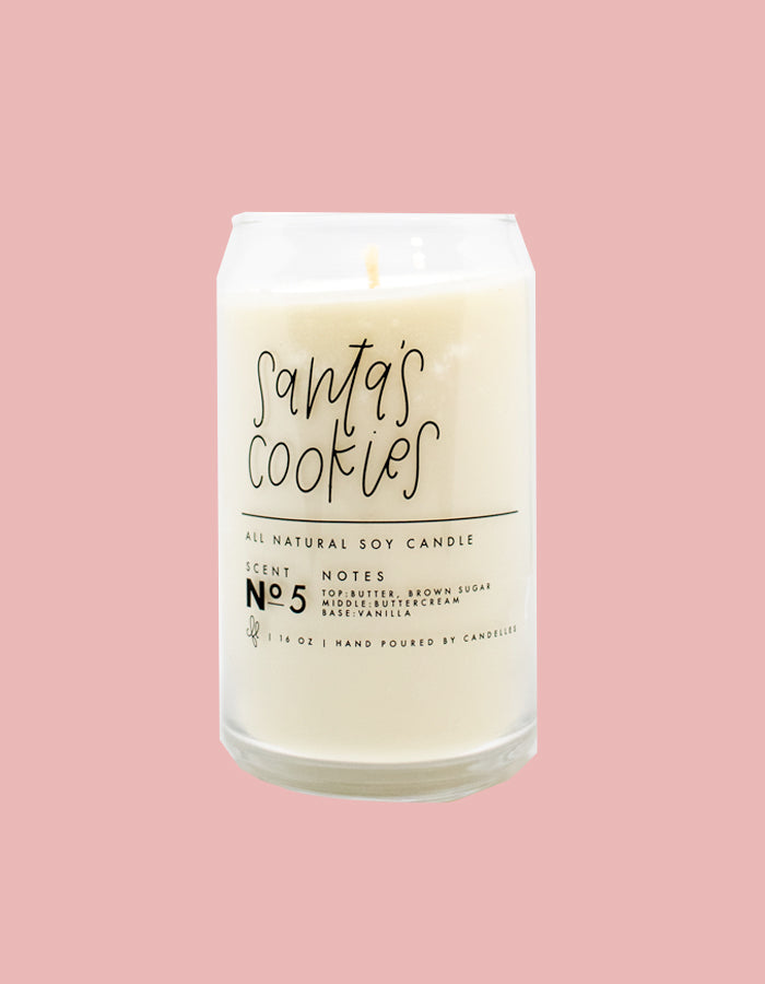 Santa's Cookies Candle - Can