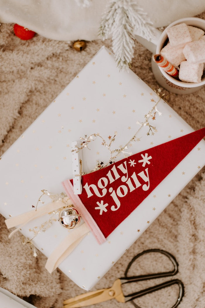 Holly Jolly Pennant