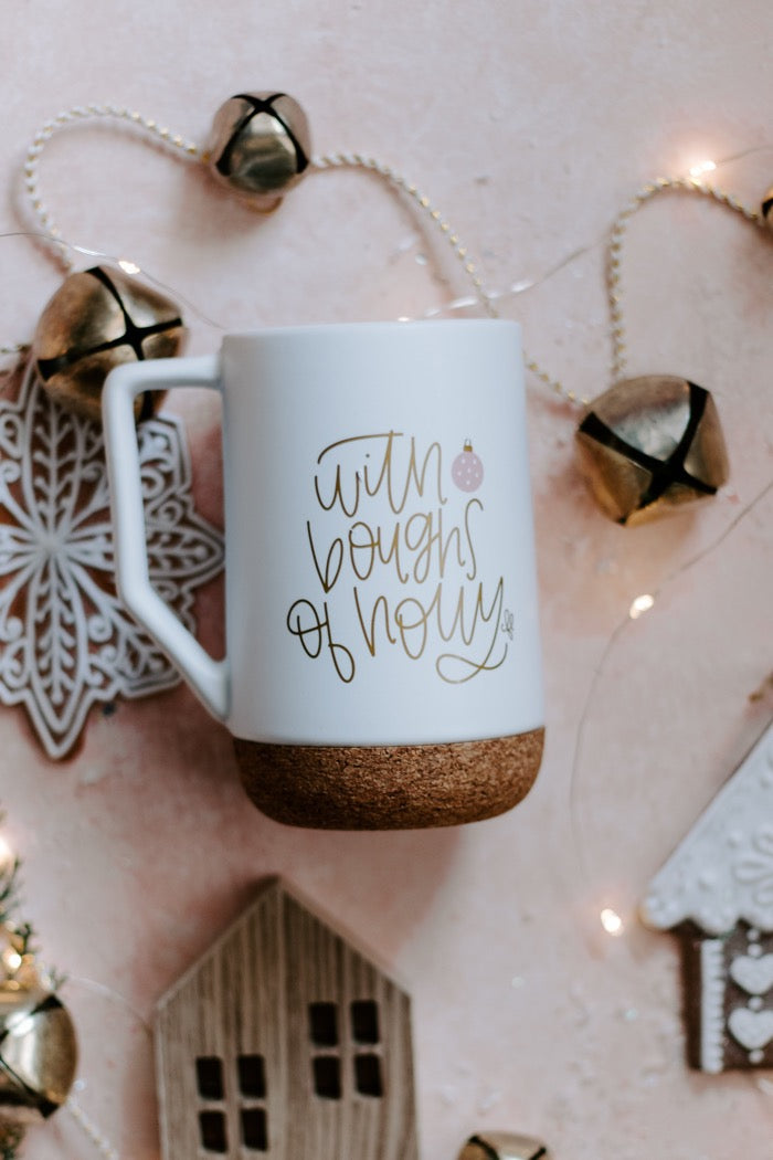IMPERFECT Deck the Halls with Boughs of Holly Mug