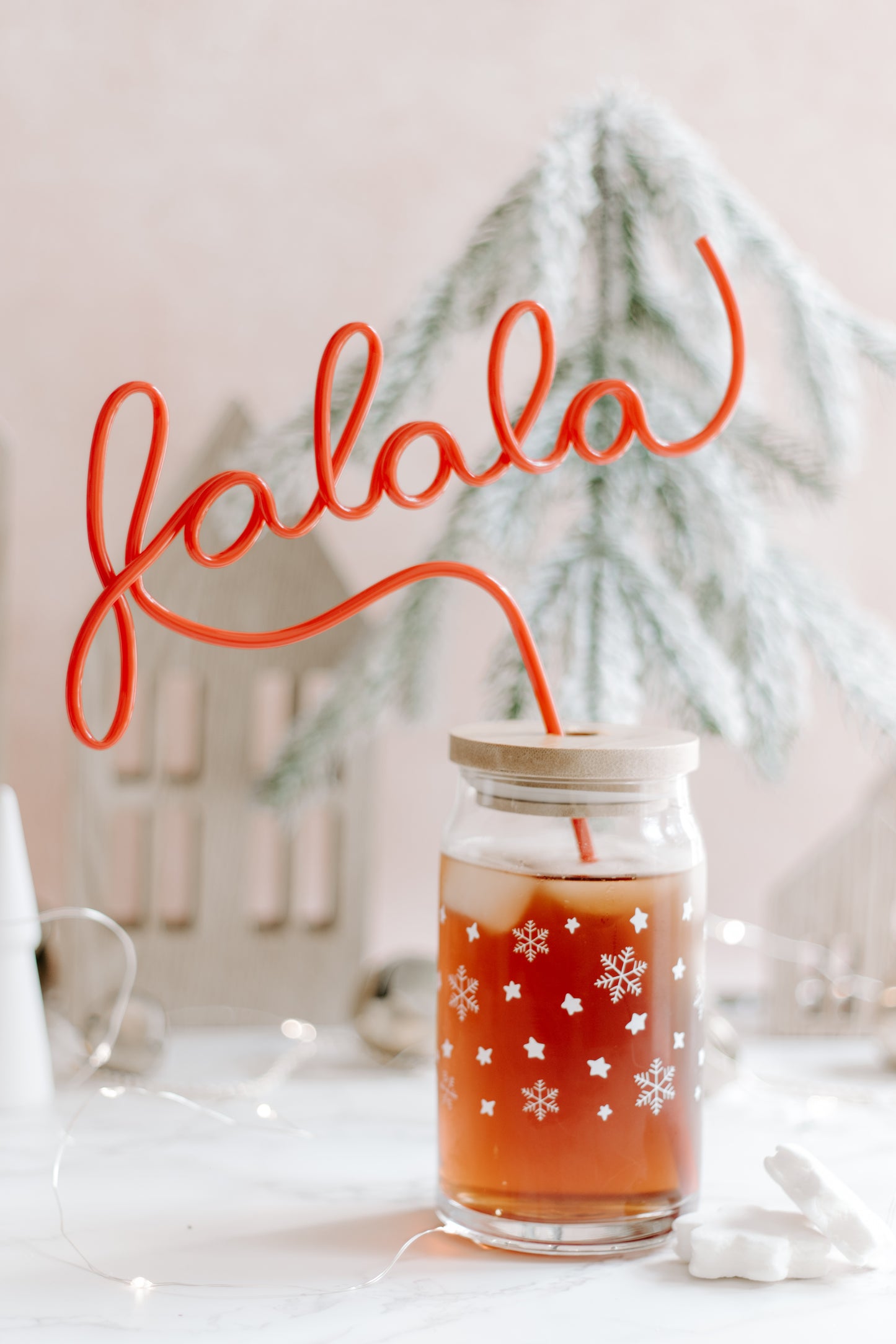 Fa La La Word Straw
