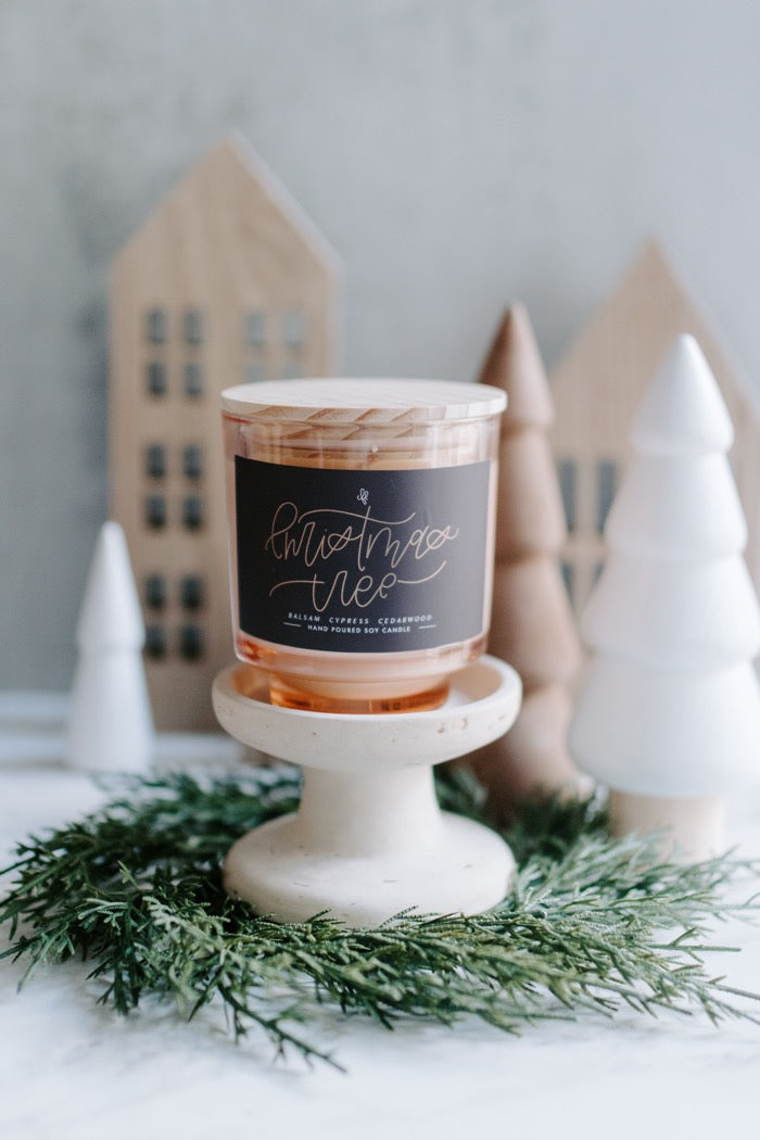 Christmas Tree Candle - Jar