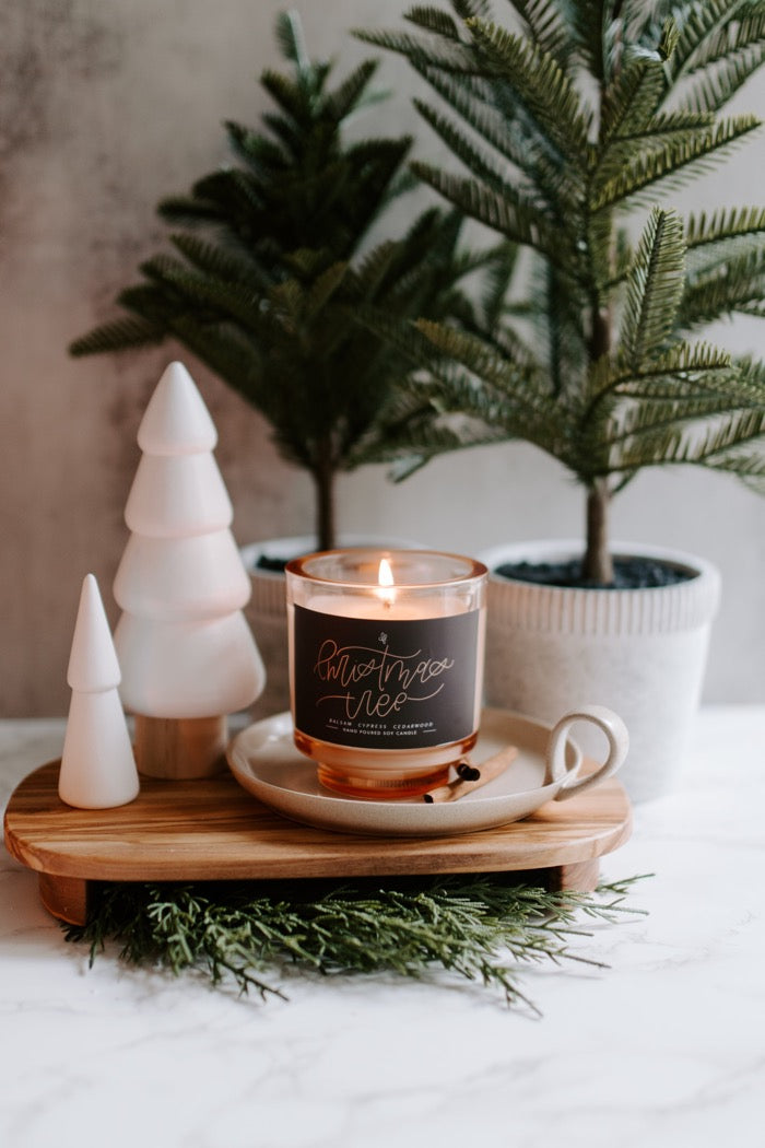 Christmas Tree Candle - Jar