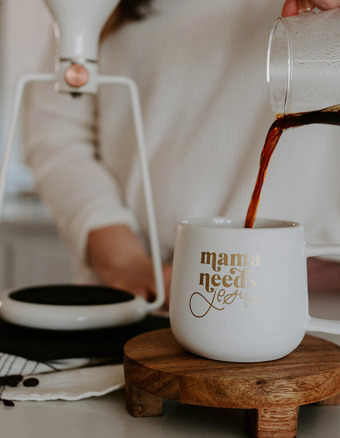 Mama Needs Jesus Mug - Chalkfulloflove