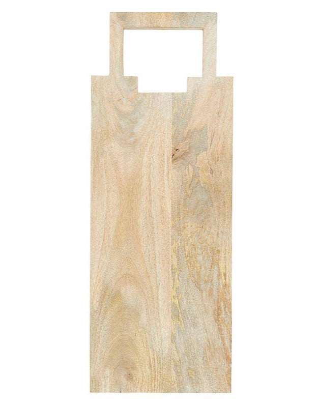 Charcuterie Board Square Handle - Light