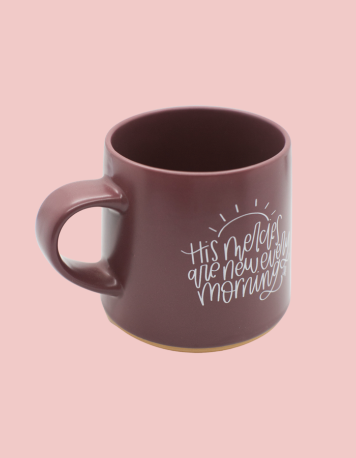 His Mercies are New Every Morning Mug
