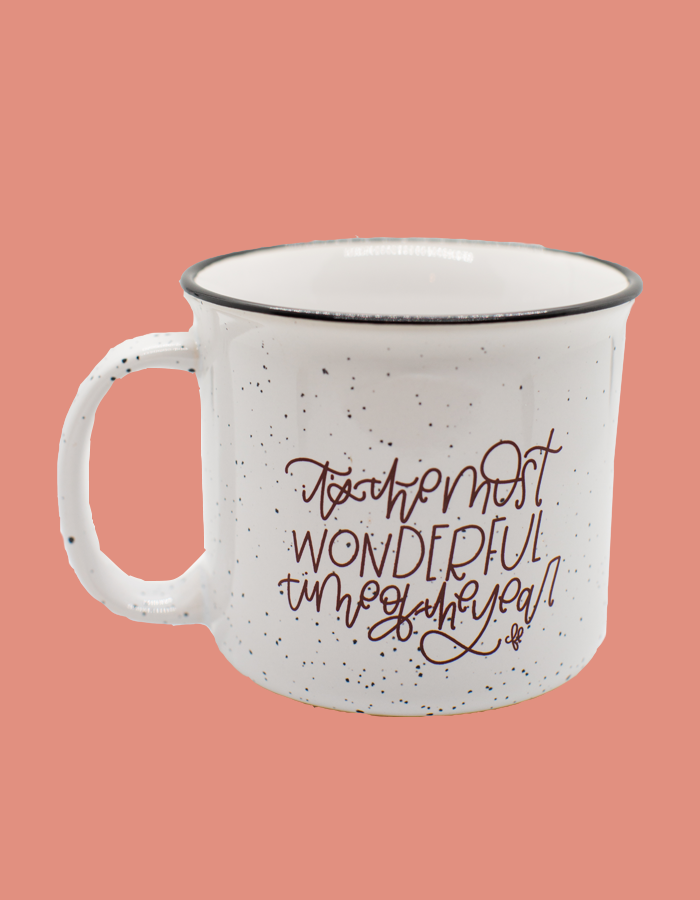 It's The Most Wonderful Time Camper Mug