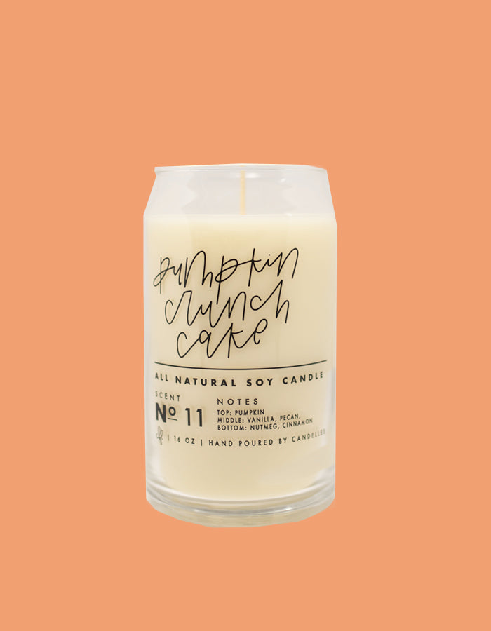 Pumpkin Crunch Cake Candle
