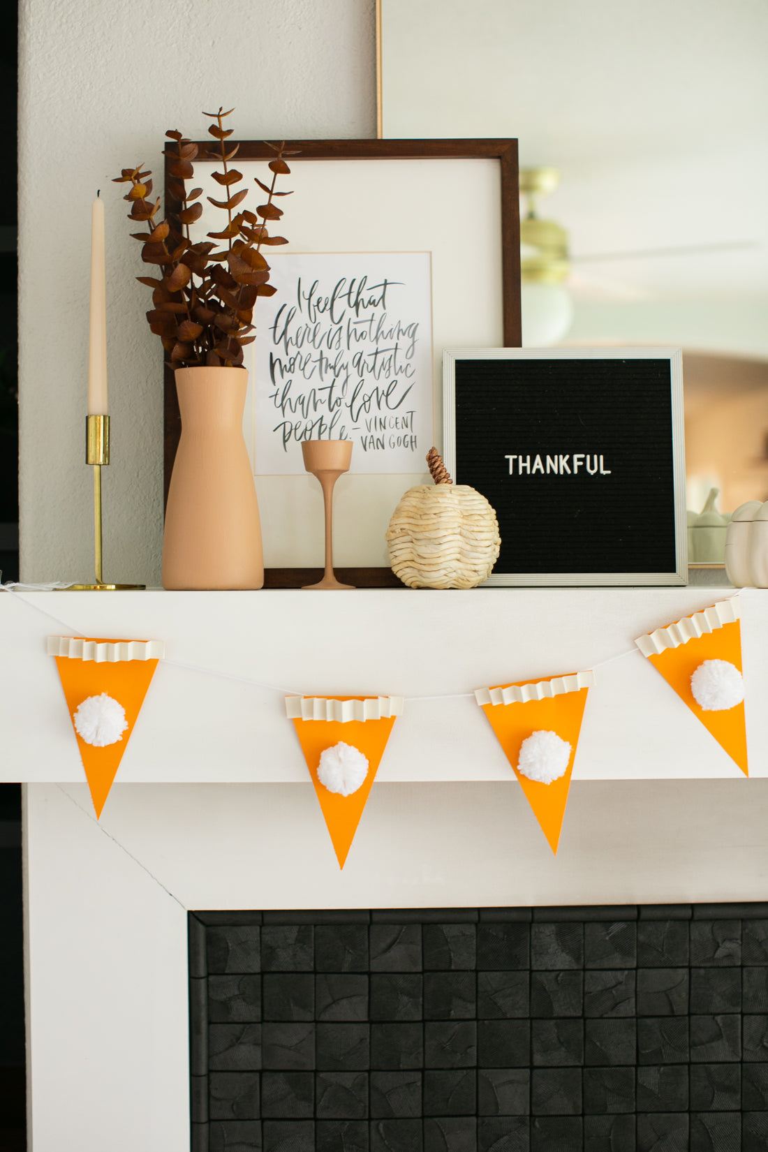 DIY Pumpkin Pie Garland