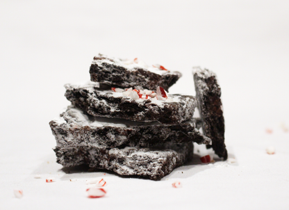 Dark Chocolate Peppermint Holiday Cookie Brittle