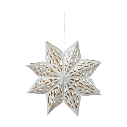 Paper Snowflake Hanging Ornament - 25"