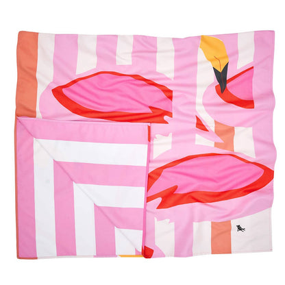 Dock & Bay Quick Dry Towels - Flamboyant Flamingos