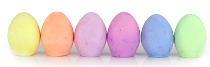 Neon Chalk Eggs - 6 pack