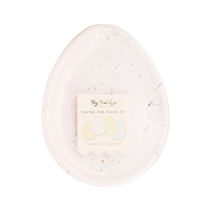 Easter Egg Plate Set Chalkfulloflove