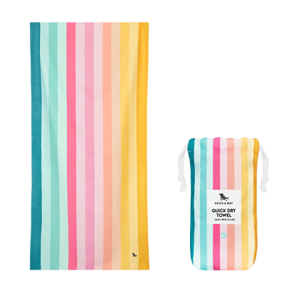 Dock & Bay Quick Dry Towels - Coastal Candy