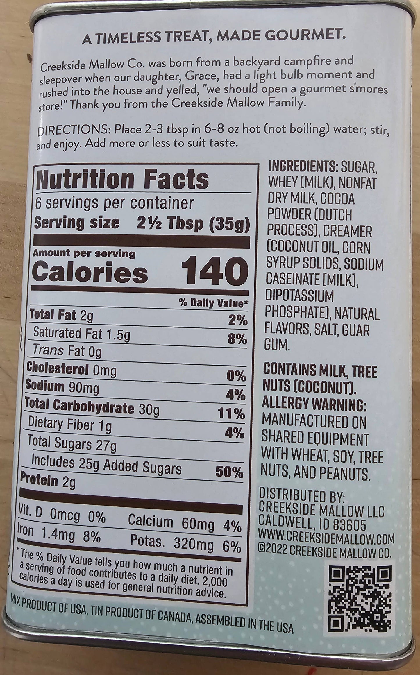 Double Chocolate Hot Chocolate Mix